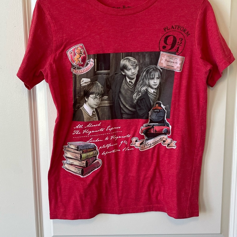 Red Kids Harry Potter Graphic T-Shirt